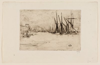 Marynowane Nabrzeże Śledzia autorstwa James Abbott McNeill Whistler