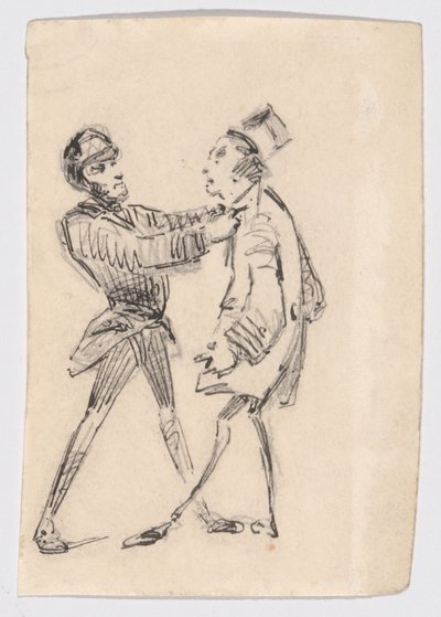 Policjant i Obywatel autorstwa James Abbott McNeill Whistler