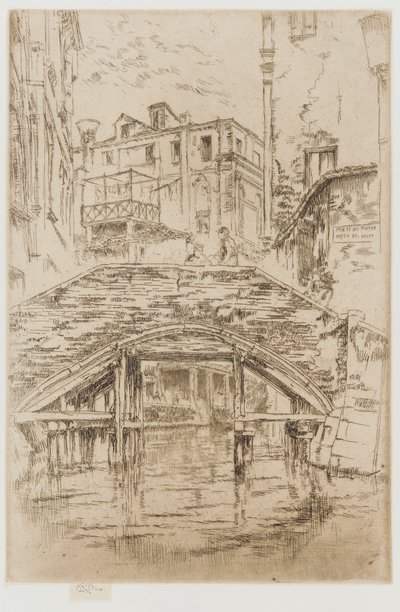 Most w Piovan autorstwa James Abbott McNeill Whistler