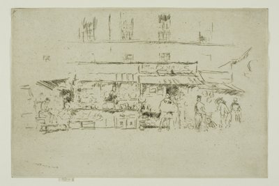 Monte Bell O przy quai autorstwa James Abbott McNeill Whistler