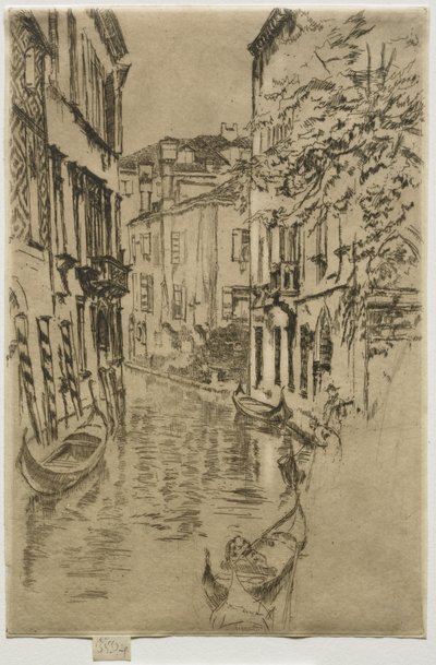 Cichy kanał autorstwa James McNeill Whistler