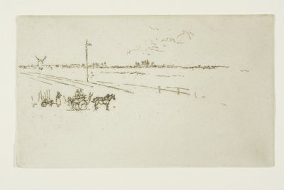 Stacja kolejowa, Voves autorstwa James McNeill Whistler