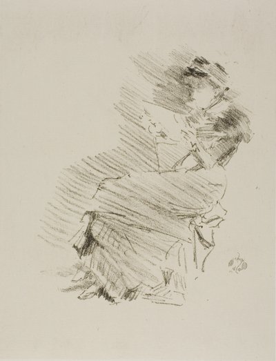 Czytanie autorstwa James Abbott McNeill Whistler