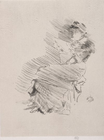 Czytanie autorstwa James McNeill Whistler