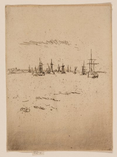 Powrót do Tilbury autorstwa James Abbott McNeill Whistler