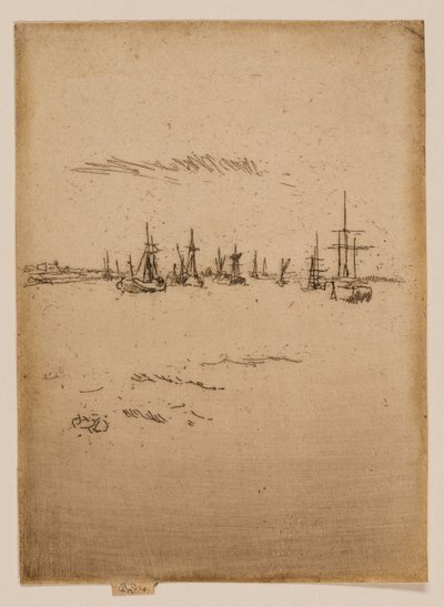 Powrót do Tilbury autorstwa James McNeill Whistler