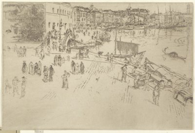 Riva, nr 1 autorstwa James Abbott McNeill Whistler