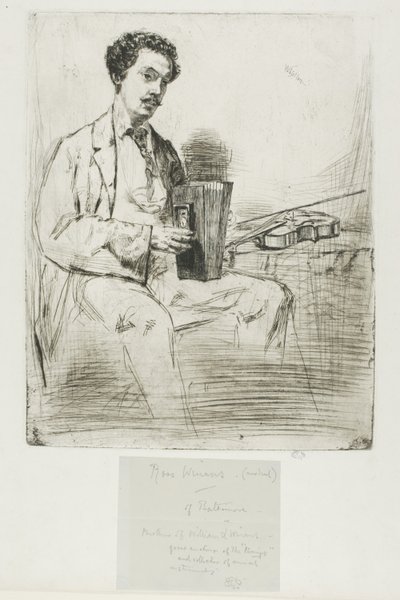 Ross Winans autorstwa James Abbott McNeill Whistler