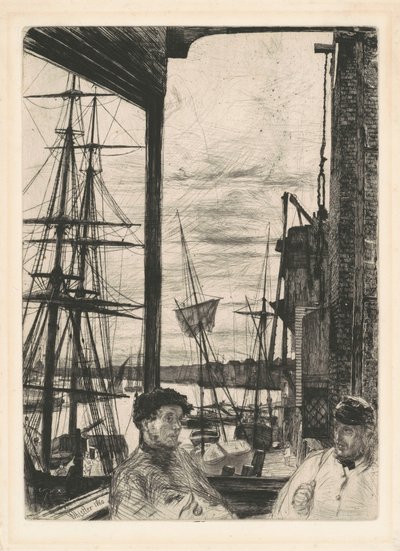 Rotherhithe autorstwa James Abbott McNeill Whistler