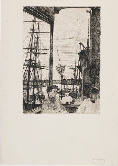 Rotherhithe autorstwa James Abbott McNeill Whistler