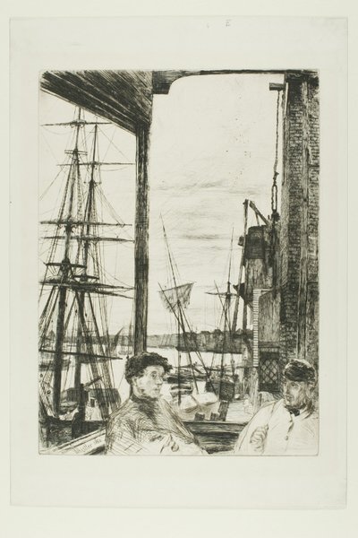 Rotherhithe autorstwa James Abbott McNeill Whistler