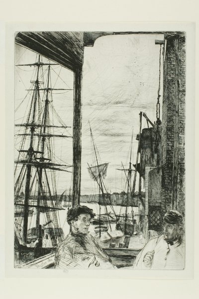 Rotherhithe autorstwa James Abbott McNeill Whistler