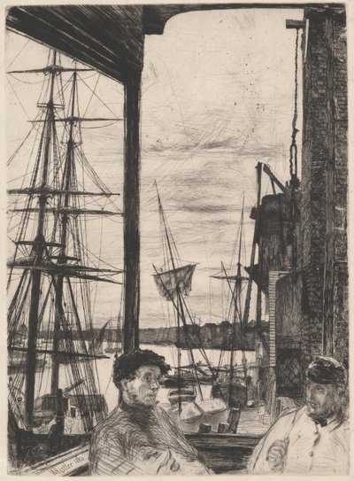 Rotherhithe K. 66 III z autorstwa James Abbott McNeill Whistler