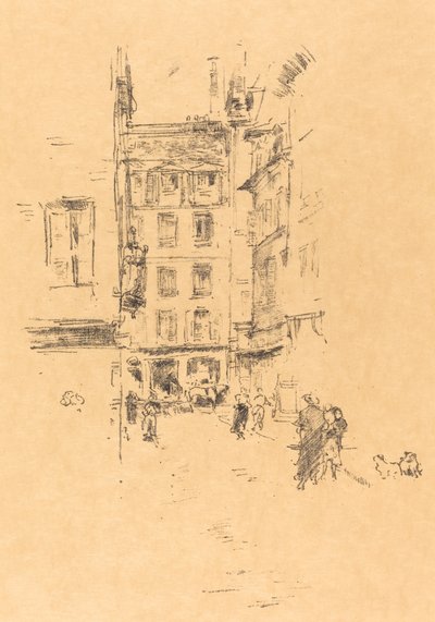 Rue Fürstenburg autorstwa James Abbott McNeill Whistler