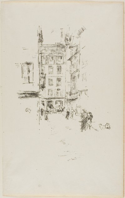 Rue Fürstenburg autorstwa James Abbott McNeill Whistler