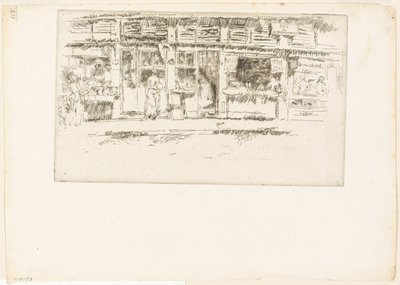Rue de la Rochefoucauld autorstwa James Abbott McNeill Whistler