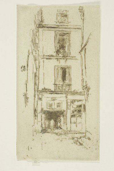 Rue des Bons Enfants, Wycieczki autorstwa James Abbott McNeill Whistler
