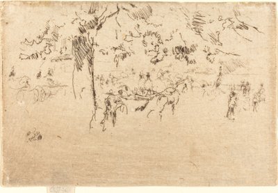 Park Świętego Jakuba autorstwa James Abbott McNeill Whistler