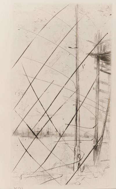 Stocznia Stoczniowa, Liverpool autorstwa James Abbott McNeill Whistler