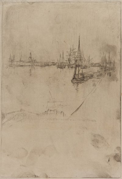 Wysyłka, Wenecja autorstwa James Abbott McNeill Whistler