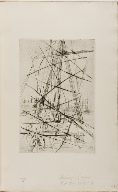 Wysyłka w Liverpoolu autorstwa James Abbott McNeill Whistler
