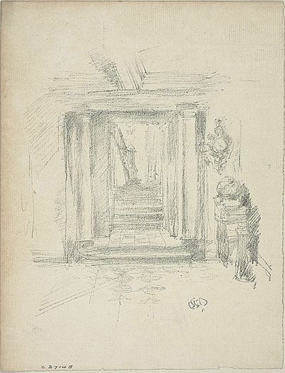 Klatka schodowa autorstwa James Abbott McNeill Whistler