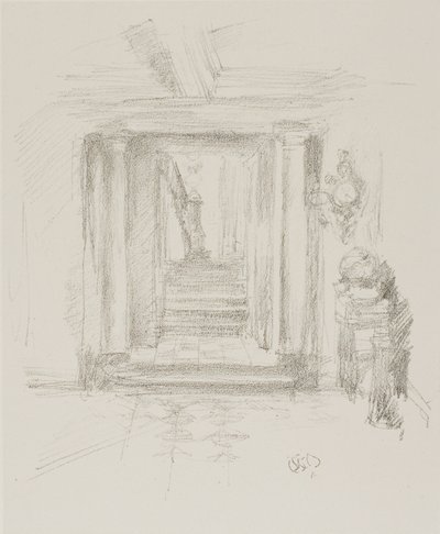 Klatka schodowa autorstwa James Abbott McNeill Whistler