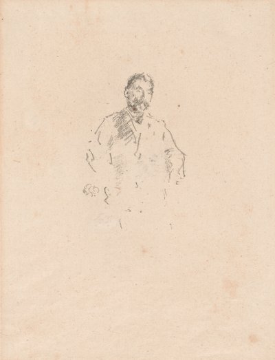 Stephane Mallarmé, nr 2 autorstwa James Abbott McNeill Whistler