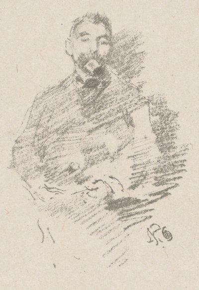 Stephane Mallarme autorstwa James McNeill Whistler