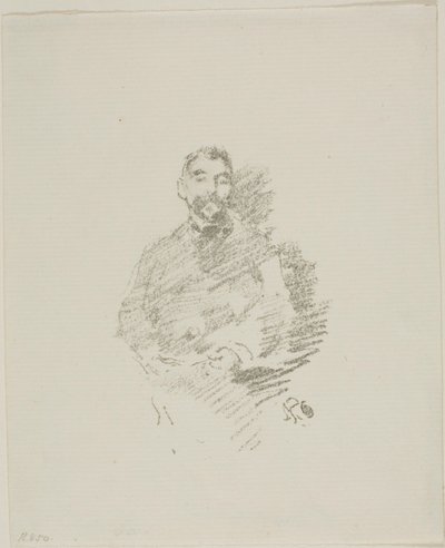 Stephane Mallarme autorstwa James McNeill Whistler