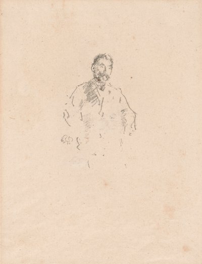 Stephane Mallarmé, nr 2 autorstwa James McNeill Whistler