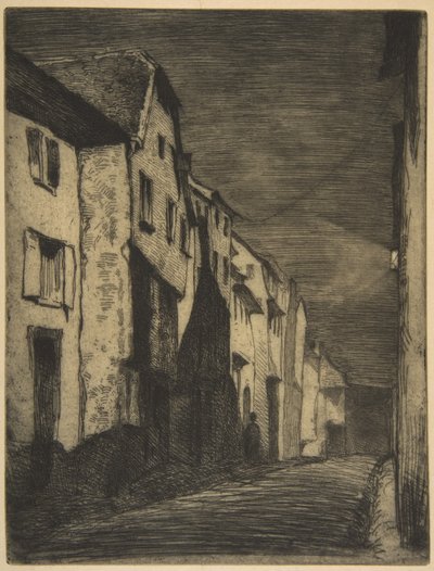 Ulica w Saverne autorstwa James McNeill Whistler
