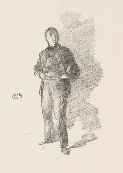 Studium nr 1: Pan Thomas Way autorstwa James Abbott McNeill Whistler