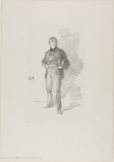 Studium nr 1: Pan Thomas Way autorstwa James Abbott McNeill Whistler