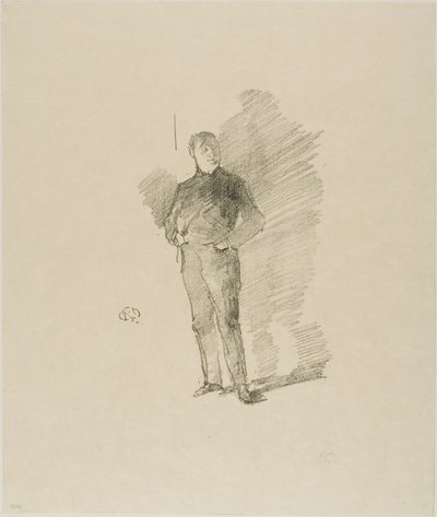 Studium nr 2: Pan Thomas Way autorstwa James Abbott McNeill Whistler