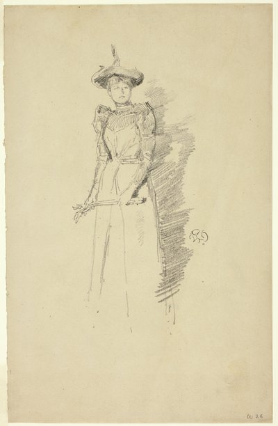 Zamszowe rękawiczki autorstwa James Abbott McNeill Whistler