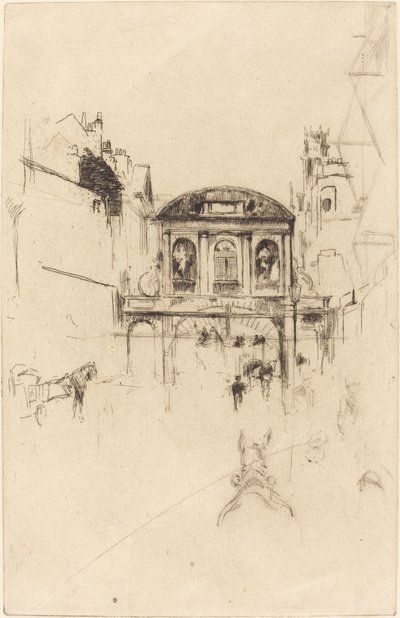 Świątynia Bar autorstwa James Abbott McNeill Whistler