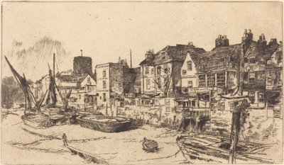 „Adam i Ewa”, Stara Chelsea autorstwa James Abbott McNeill Whistler
