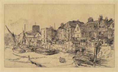 „Adam i Ewa”, Stara Chelsea autorstwa James Abbott McNeill Whistler