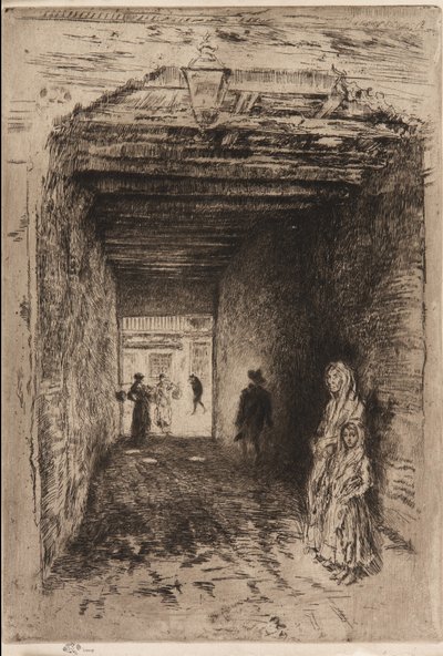 Żebracy autorstwa James Abbott McNeill Whistler