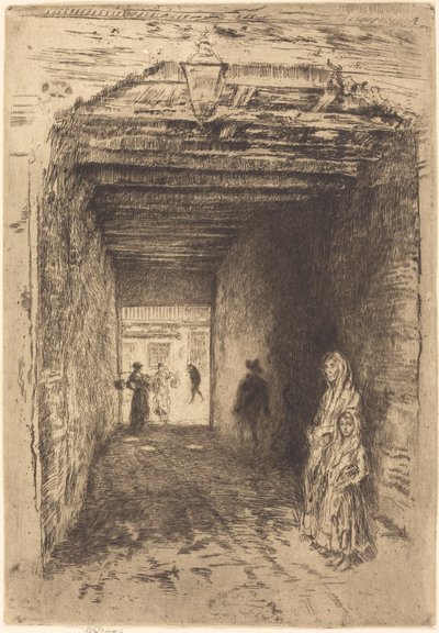 Żebracy autorstwa James Abbott McNeill Whistler