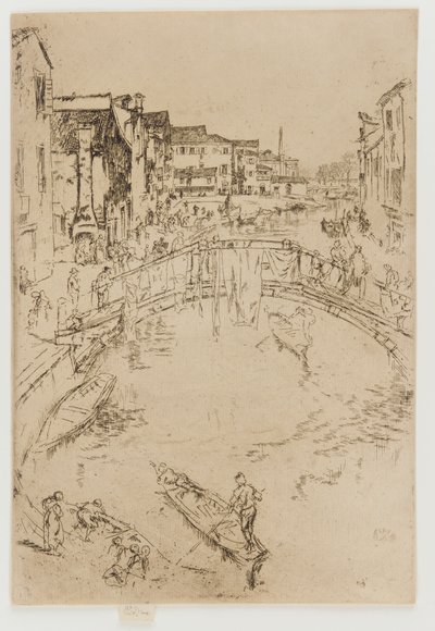 Most, Santa Marta autorstwa James Abbott McNeill Whistler