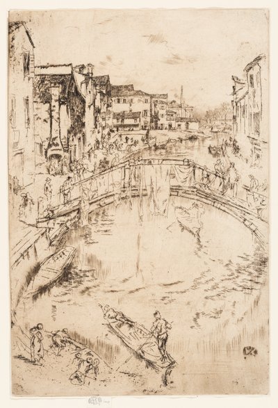 Most, Santa Marta autorstwa James Abbott McNeill Whistler