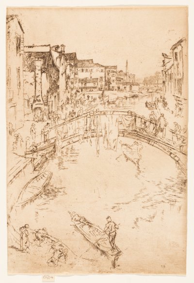 Most, Santa Marta autorstwa James Abbott McNeill Whistler