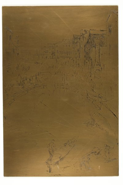 The Bridge, Santa Marta autorstwa James McNeill Whistler