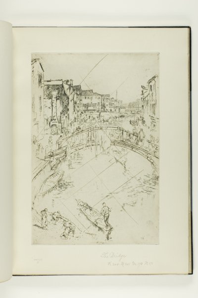 The Bridge, Santa Marta autorstwa James McNeill Whistler