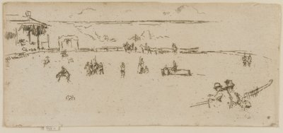 Brykający koń, Dziki Zachód autorstwa James Abbott McNeill Whistler