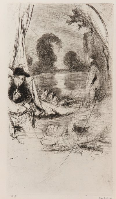 Obóz autorstwa James Abbott McNeill Whistler