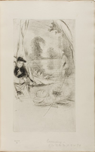 Obóz autorstwa James Abbott McNeill Whistler