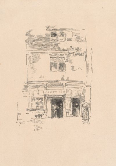 Zegarmistrzowie, Paimpol autorstwa James Abbott McNeill Whistler